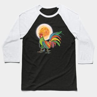 Punky Rooster at Sol Rise Baseball T-Shirt